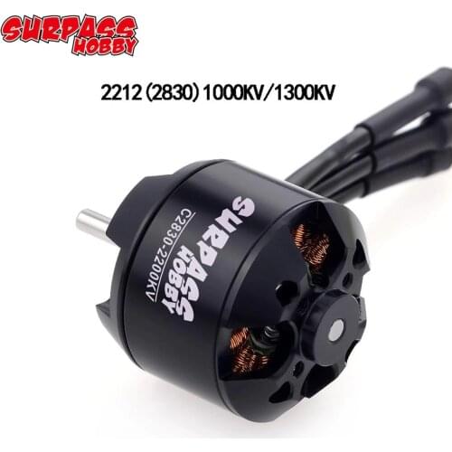 2212(2830) 1300KV 1000KV 14 Poles Brushless Motor for RC 300g-700g Airplane Fixed-wing Glider Warbirds