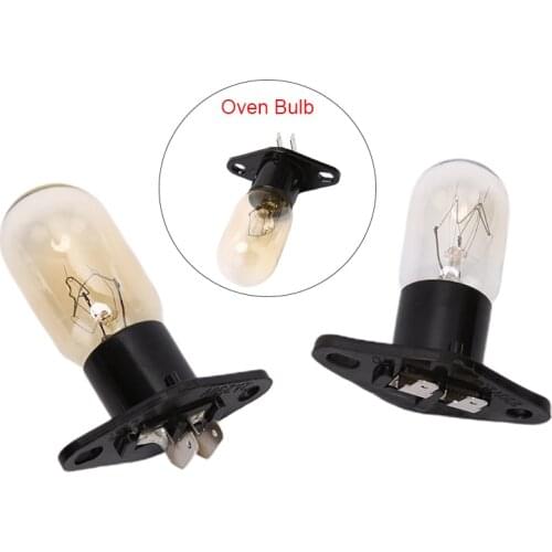 2Sizes Base Design Universal Microwave Oven Global Light Lamp Bulb 230V 20W Replacement