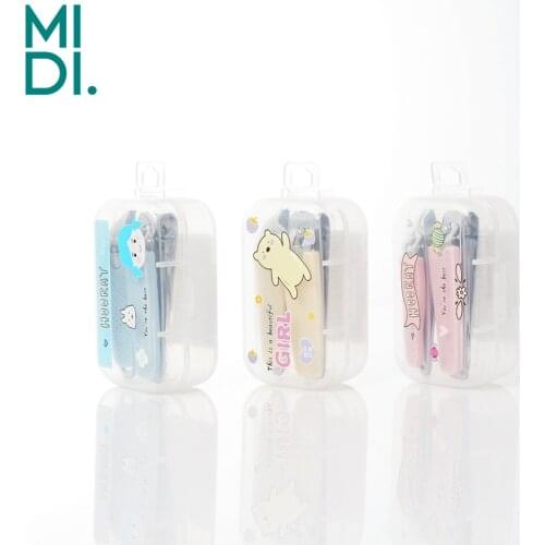 2pcs Lovely Nail Clippers Set 2 Styles Professional Stainless Steel Manicure Nippers for Thick/Thin Finger Toenails Nail Tools