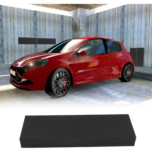 X Autohaux 4 6pcs Black 30x10x3cm 40x15x2cm Car Door Protector Garage Wall Protectors Guard Anti Scratch Waterproof PE Foam