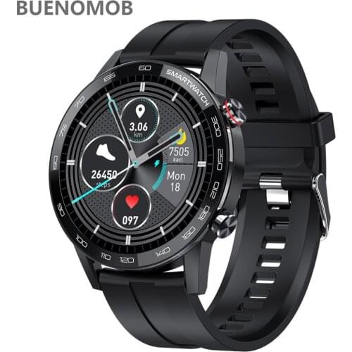 BUENOMOB 2020 L16 Smart Watch Men ECG PPG IP68 Waterproof Bluetooth Music Heart Rate Fitness Tracker Sport Smartwatch PK L8 L15