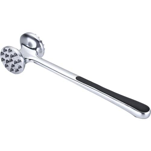 Zinc Alloy Meat Hammer, Meat Loose Hammer, Pork Chop Steak Hammer, Flesh Floss Tender Meat Hammer, Creative Kitchen Tool