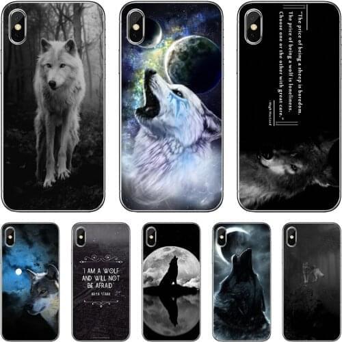 For Xiaomi Redmi 2 S2 3 3S 4 4A 5 5A 5 6 6A 7A 9 9T 9C 9A Pro Pocophone F1 Soft Shell Cover lone-wolf-wolf-wisdom-Poster