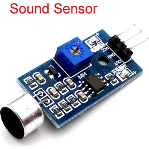 CN07 Microphone Sound Detection Sensor Module Sound Sensor Intelligent Vehicle For Uno