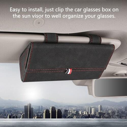Multifunction Auto Car Eyeglasses Clip Ticket Card Clamp Car Glasses Cases Car Sun Visor Sunglasses Holder Accessories
