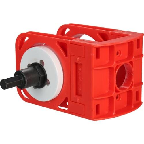 Lock Installation Kit with Guide Template for Wood Doors Hole Saw Adjustable Plastic Guide Template with Snap-lock Arms Fits