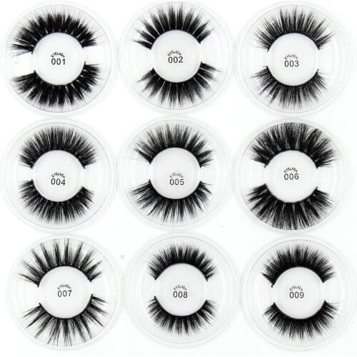SOQOZ False Eyelashes 3D Silk Mink Lashes lightweight Eye Lashes Fluffy Unique Depth&Volume Naturally Fuller Lashes R001