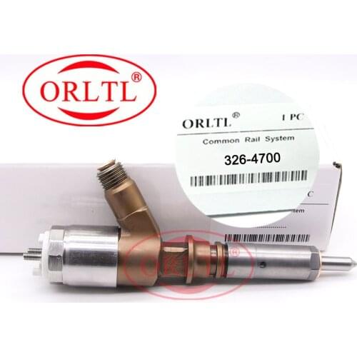 ORLTL Common Rail Diesel Injector 3264700 Genuine Excavator E320D E323D E325D Engine C6 C6.4 Injector Nozzle 326-4700 For CAT