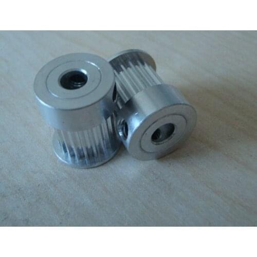 HTD3M Rubber Open Timing Belt 6mm width 4m length and 20 teeth timing pulley sell on one pack