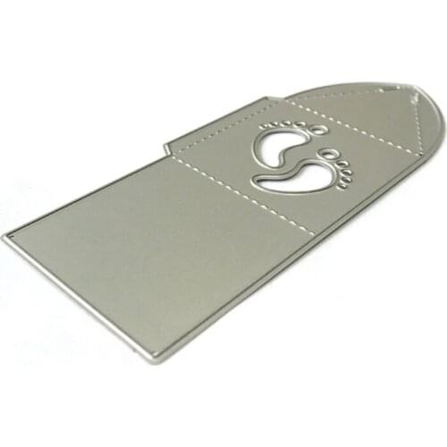 Dog Paw Print Box Metal Cutting Dies Stencil Scrapbooking DIY Album Stamp Paper