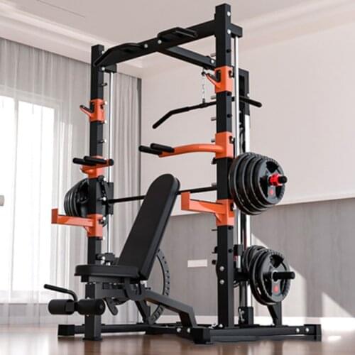 Smith machine gantry frame fitness home strength comprehensive training equipment squat bench press combination gym equipment