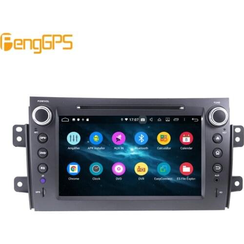 2 din 4+64G Android9 Car dvd player GPS Navigation For Suzuki SX4 2006 2007 2008 2009 2011 2012 multimedia radio tape recorder