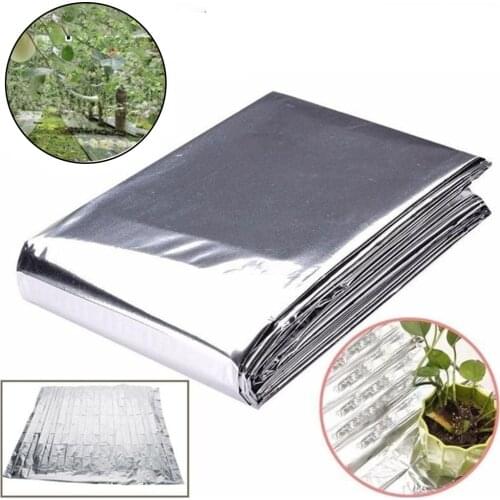 210x120cm Double Garden Wall Mylar Film Covering Sheet Hydroponic Highly Reflective Indoor Greenhouse Planting Accessories