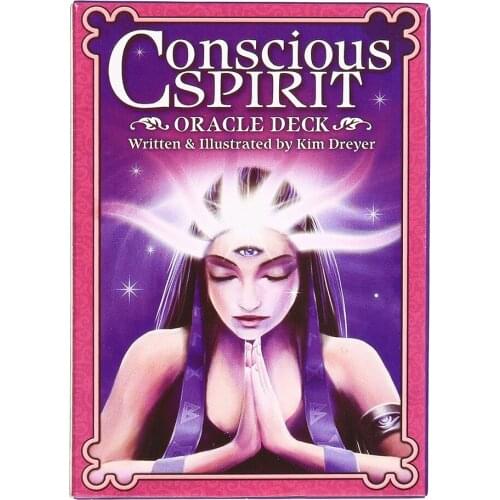 44 Pcs Oracle Tarot Cards conscious spirit Card Board Deck Games Palying Cards For Party Game