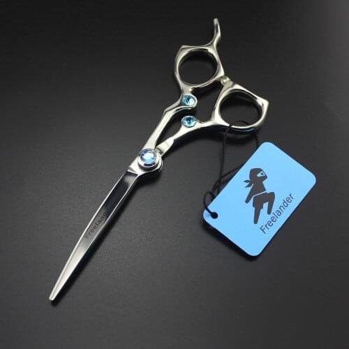 6.0 Inch Imported 440C Freelander Hairdressing Tools Hairdressing Scissors Hair Salon Special Scissors Stainless Steel Type Size