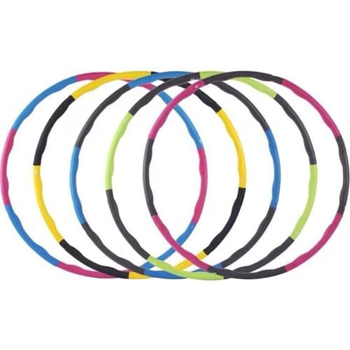 8-Section Hula Circle Female Weight Loss Ring Adult Abdomen Detachable Slim Waist Fitness Children Beginners