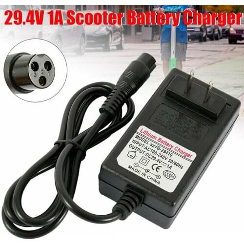 Electric Scooter Charger Adapter 29.4V 1A for Xiaomi Balanced Car Smart Balance Wheel Scooter Battery Fast Charger EU US UK Plug