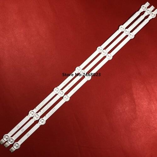 Led bar light for LG LG32LN5100-CP 32LN545B-CT 32LN5180 1set=3pcs 7led