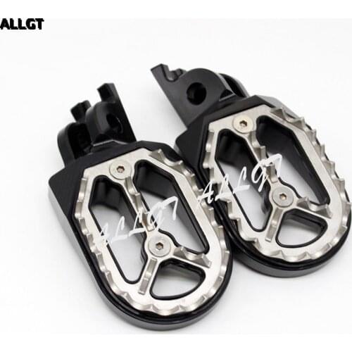 ALLGT For Kawasaki KX250 KX250F KX450F KLX450 Dirt Bike FootPeg Pedal Footrest Pivot