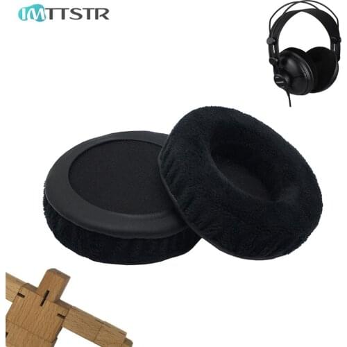 IMTTSTR Velvet leather Ear Pads for Samson SR950 Headphones Earpads Earmuff Replacement Sleeve