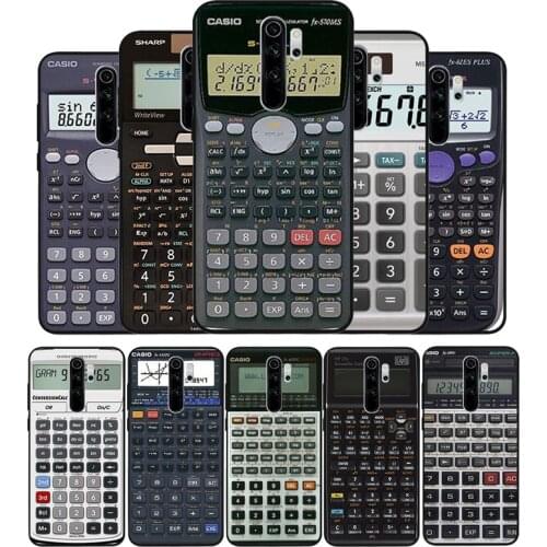 Retro Peculiar Funny Calculator black Phone Case For Xiaomi Redmi note 9 8 7 6 5 4 Pro S for redmi 4A 4X 5 Plus 5A 7A Cover