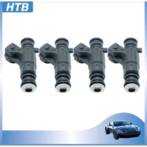4 PCS 0280155869 Fuel Injector Nozzles For Ferrari Maserati F360 Modena 3.6 4.2 L Spider Quattroporte F136 V8 99-07