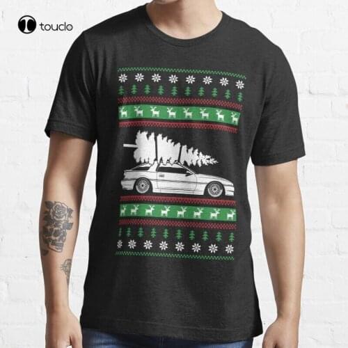 Christmas Toyotaa Supra Mk-3 Supratrd Supramk4 Mk4Supra Toyotasupra T-Shirt Cotton Tee Shirt