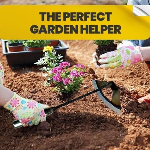 Garden Weeder Tool Lawn Sturdy Digging Puller Hand Weeding Effective Easy Apply Trimming Removal Grass puller Long Handle