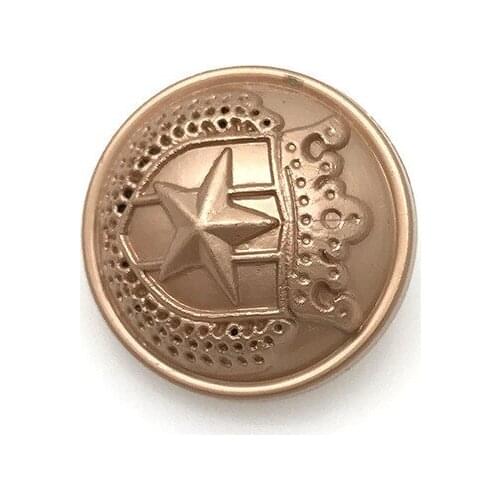 Metal Shank Buttons Mosaic for Clothing Crafts Coats Dress Skirt Sweater Sewing DIY Accessories Fashion 30pcs