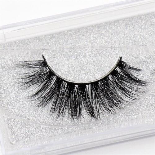 Mink lashes 3D Mink false eyelashes cruelty free natural Lashes volume Real Mink Lashes Handmade Crossing Thick Lashes D08