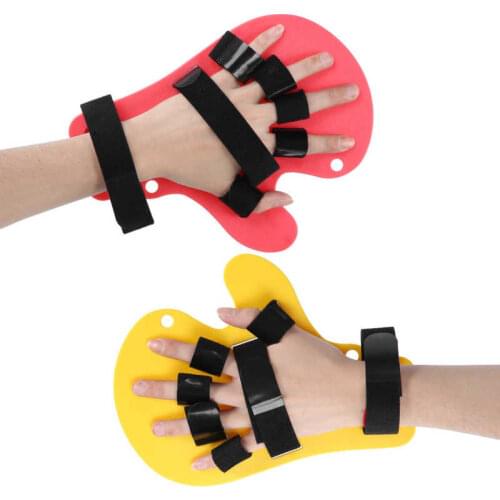 Finger Orthotics Board Hand Wrist Sling Finger Separate Plate Splint for Stroke Hemiplegia Hand Splint Support Finger Corrector