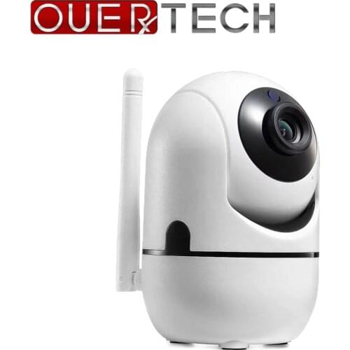 OUERTECH WIFI 720P Wireless Smart IP Auto-tracking WIFI Home Security IP Camera Baby Monitor Wide angle View WIFI Surveillance