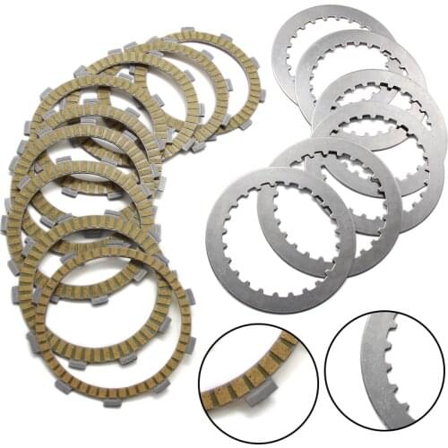 Motorcycle Clutch Friction Disc Plate Kit 9P For Honda CBR600F CBR600F2 CBR600F3 CB600 CBF600N CBF600NA CBF600SA VFR700F CBR929
