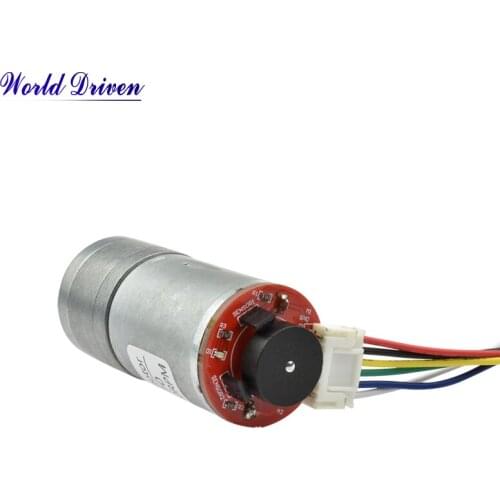 GM25-370 High Torque Dc 12V 24V Encoder 12 Volt Gear Motor