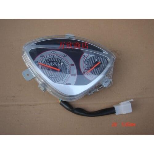 Scooter wildfire generation second generation of three generations instrument assembly, kilometers, odometer