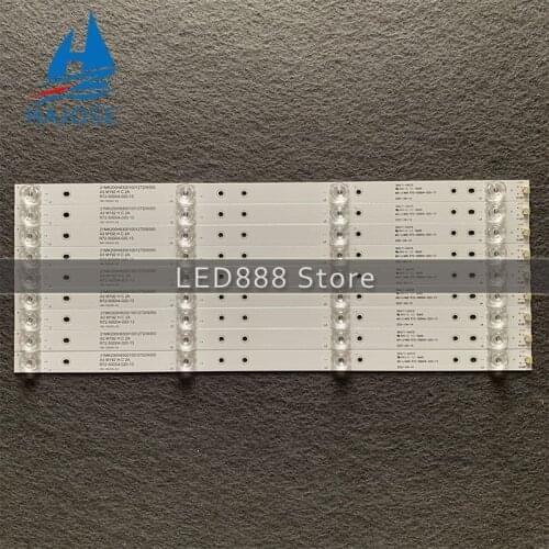 LED backlight strip 4 lamp for AKAI 50"TV JP50UHD110-4K JS-D-JP50EU-042EC E50EU1000MCPCB MS-L1469 V5 LA021