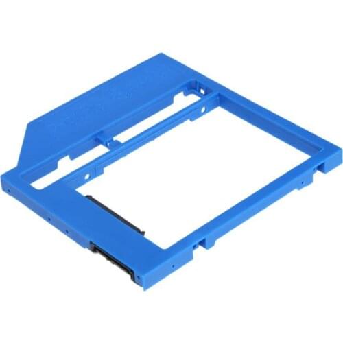 9.0mm Universal SATA 2nd HDD SSD 2.5'' Hard Disk Drive Optical For Notebook CD/DVD-ROM Laptop Bay Caddy F3F3