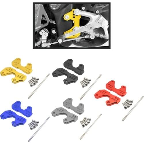 Rearsets Base Foot Pegs Back Raise Bracket for Yamaha R3 R25 MT03 Titanium