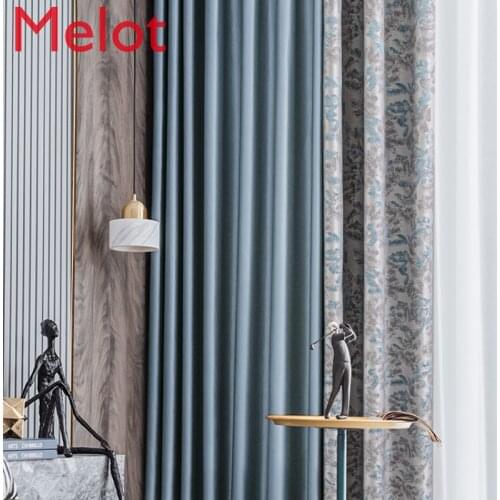 Curtain New Bedroom Soundproof Shading Bay Window Living Room Balcony with Hooks Customization