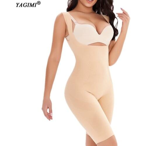 YAGIMI Women Body Shaper Slimming Underwear Shapers Recover Seamless Butt Lifter Bodysuits Shapewear Waist Trainer Corset Girdle
