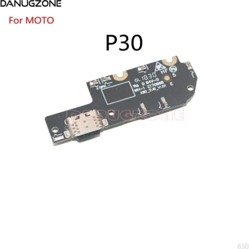 10PCS/Lot For Motorola MOTO P30 XT1943-1 USB Charging Dock Jack Plug Socket Port Connector Charge Board Flex Cable