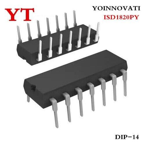 10pcs/lot ISD1820PY 1820PY DIP-14 Best quality