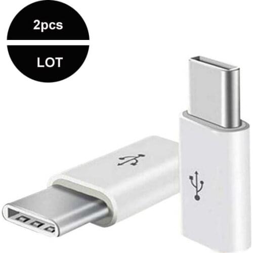 USB Type C OTG Adapter Micro USB To Type C Charger USB-C for Samsung Galaxy Note 8 9 S8 S9 Plus A3 A5 A7 2017 Charging Tipe C