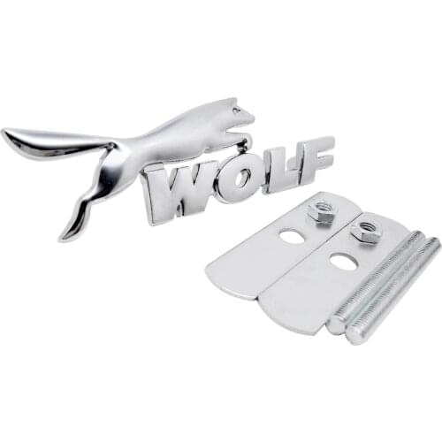 Car Sticker For Wolf Focus 2 3 Fiesta Kuga Ecosport Mustang GT350 GT500 Mondeo Ranger Fusion Edge Grille Auto Emblem Accessories