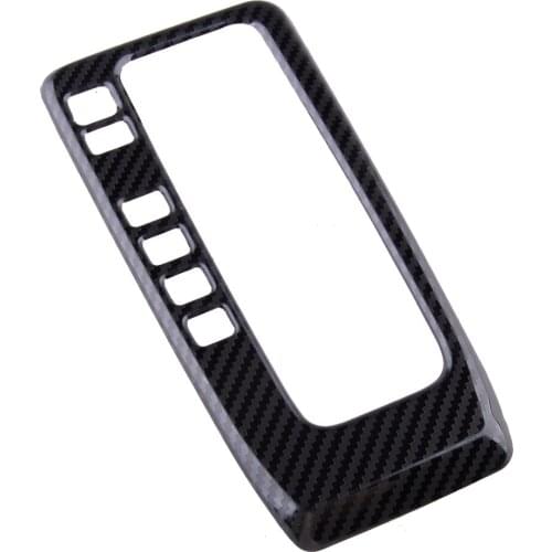 Car Gear Shift Panel Cover Trim fit for Nissan Altima 2019 2020 Carbon Fiber Style Stainless Steel