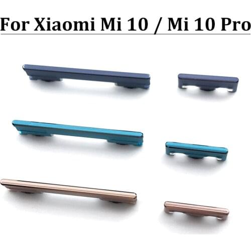 For Xiaomi Mi 10 Pro Volume Power Button Side Key For Xiaomi Redmi Note 8 9 Pro 9S