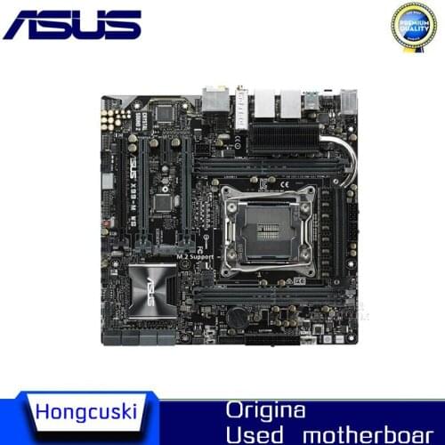 For ASUS X99-M WS Used original motherboard Socket LGA 2011-3 V3 DDR4 X99 Desktop Motherboard