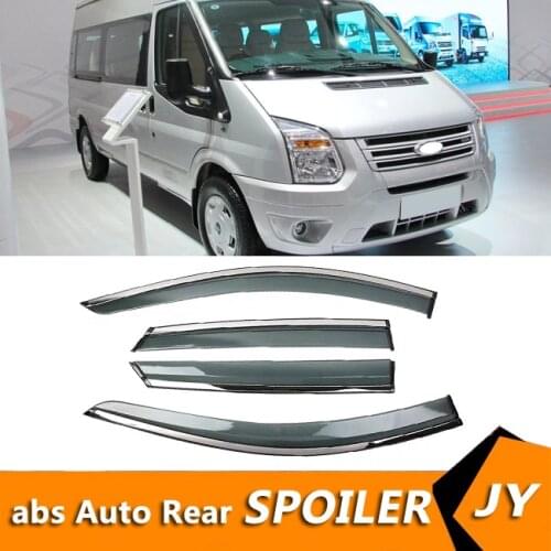 For FORD Transit 2008-2016 Window Visor Vent Shades Sun Rain Deflector Guard For FORD Transit Auto Accessories 4PCS/SET