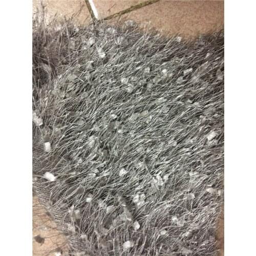 Nigerian wedding lace fabric with embroidered top quality JRB-42002 French embroidered net lace fabric for party dress