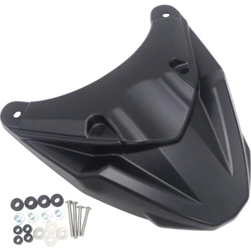 Motorcycle Front Fender Hugger Wheel Cover Beak Extension for 1190 Adventure ADV 2013 2014 2015 2016 Black ABS Plastic